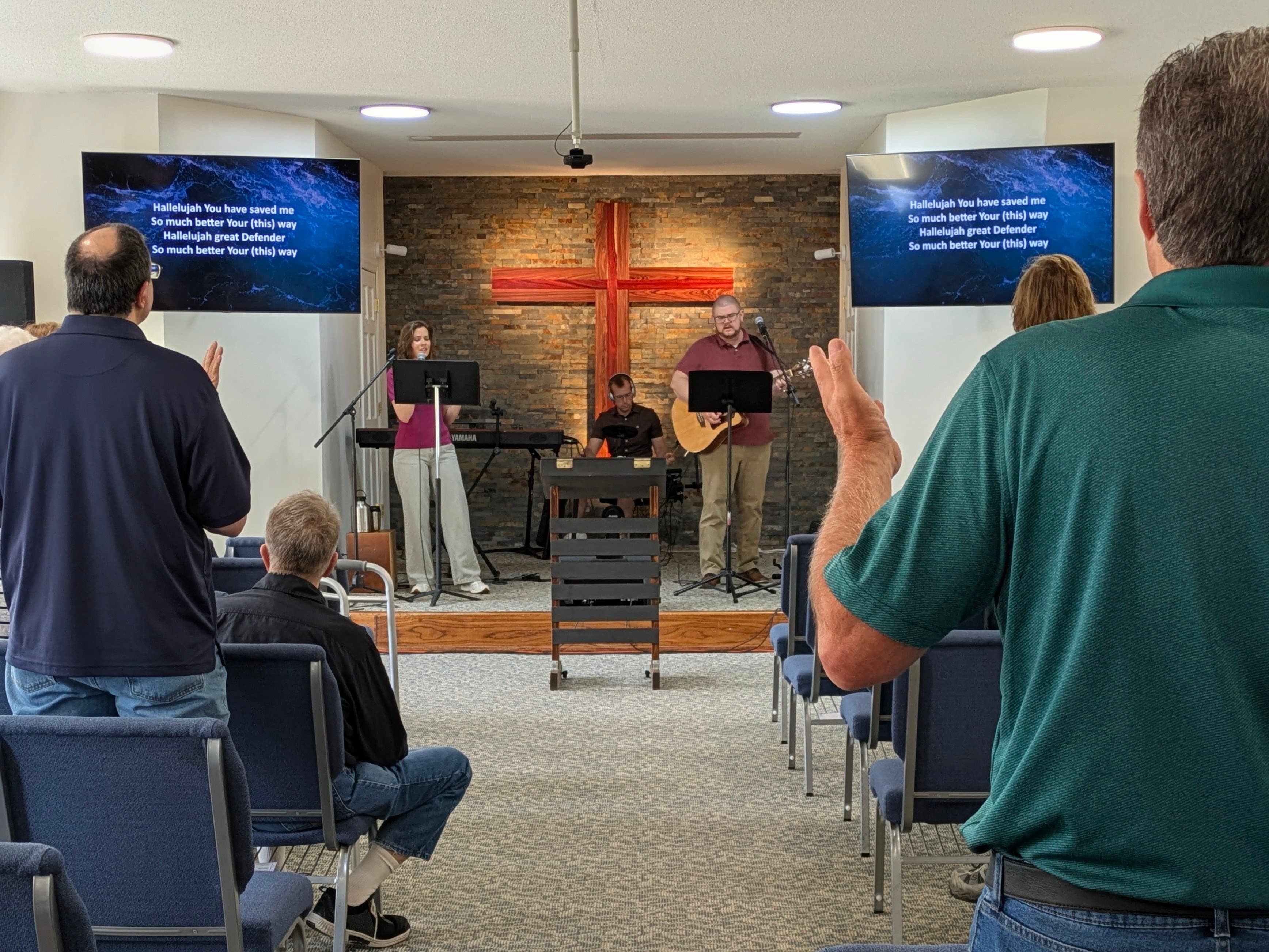 See yourself at SkyWater Church and discover what to expect, service times, SkyWater Kids, worship, Communion, preaching, and your first visit